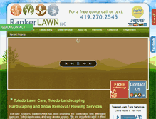 Tablet Screenshot of lawncaretoledo.com
